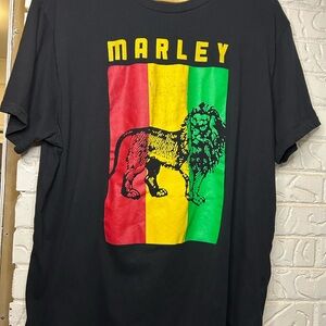 Bob Marley - Lion Zion Rootswear Shirt - Size XXL